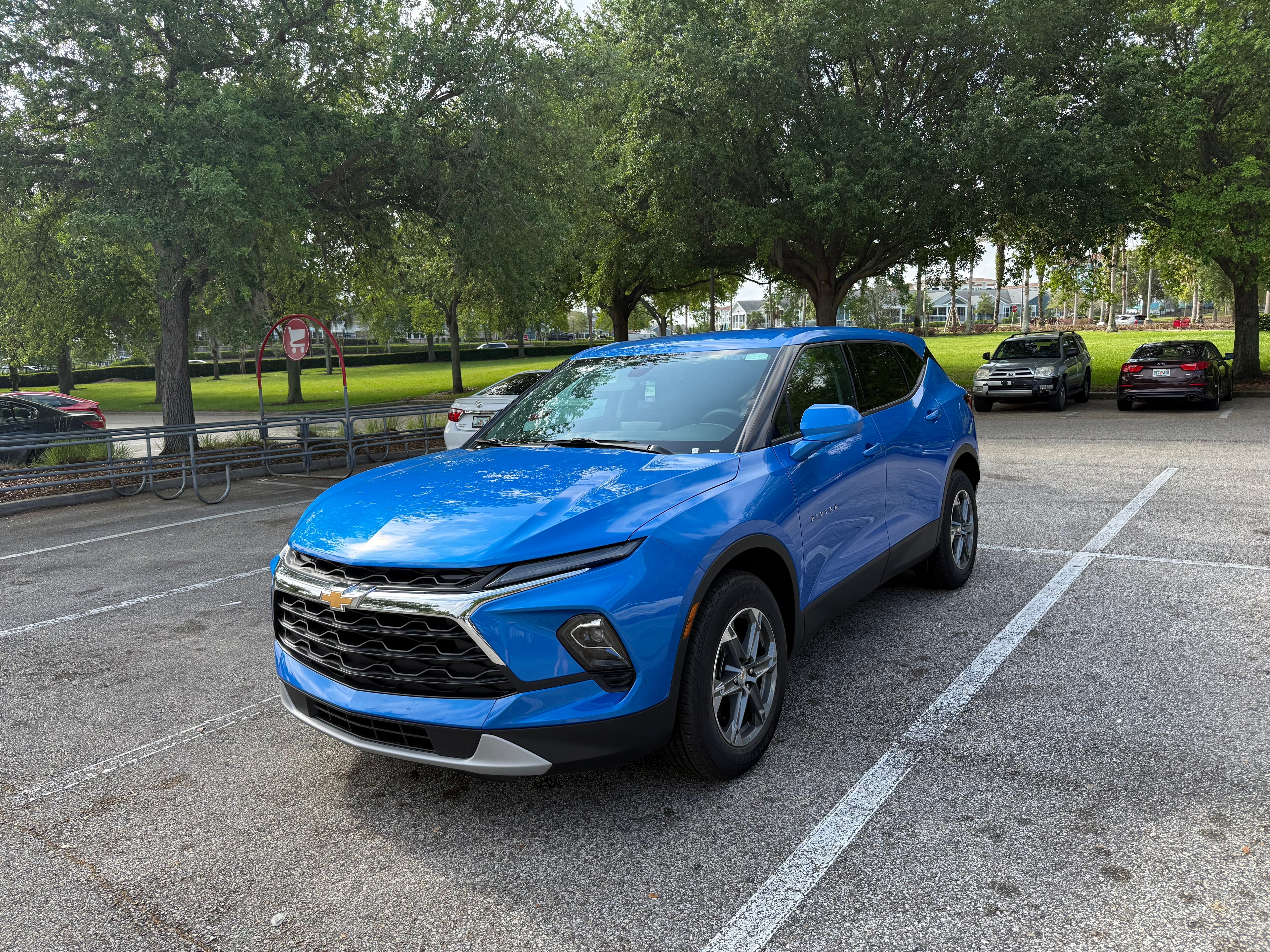 SUV on Florida highway